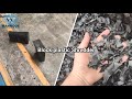 100-1500kg/h Waste Plastic Block Shredder Plastic Lumps Shredder Machine