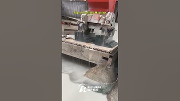 Dual beam bridge type cutting and milling Machine #stonemachine