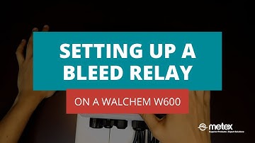Setting up a Bleed Relay on a Walchem W600