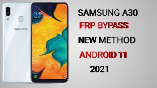 Samsung Galaxy A30 SM A305F Android 11 FRP Bypass New Method 2021