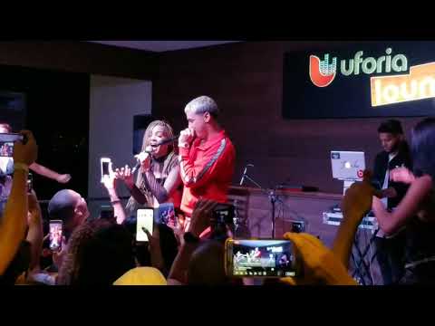 Leslie Grace, Noriel duro y suave en vivo desde P.R.