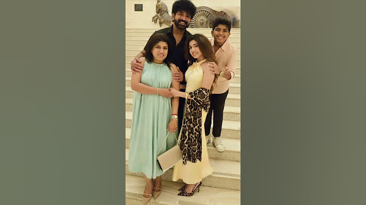 Arun Vijay with his family ❣️ My happy place my family #arunvijay #vijayakumar