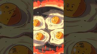 Eggs in Blender (stylized)