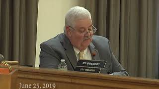 "City of Hackensack Council Meeting June 25, 2019"