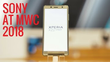 Take a Tour of the Sony Xperia Booth at MWC 2018
