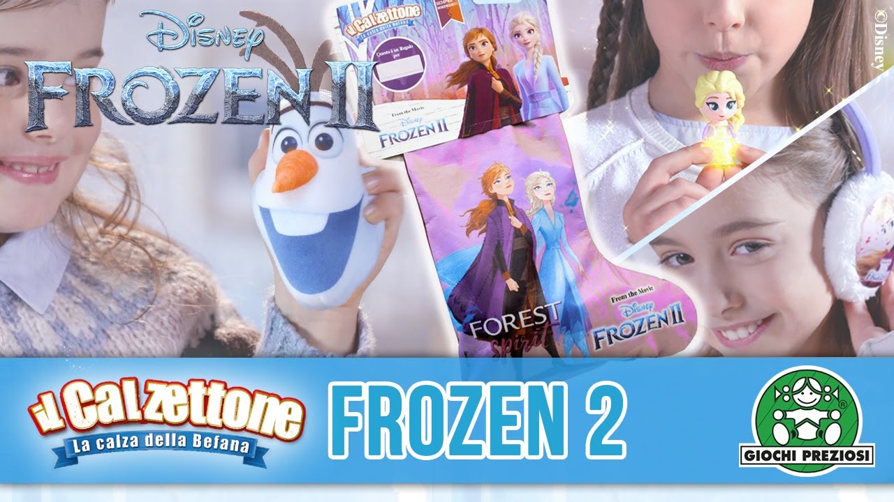 Giochi Preziosi | Calzettone 2020 Disney Frozen 2 - YouTube
