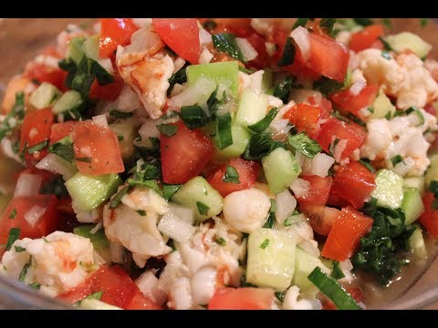 Video: Shrimp Ceviche - Recipe With Photo Step By Step