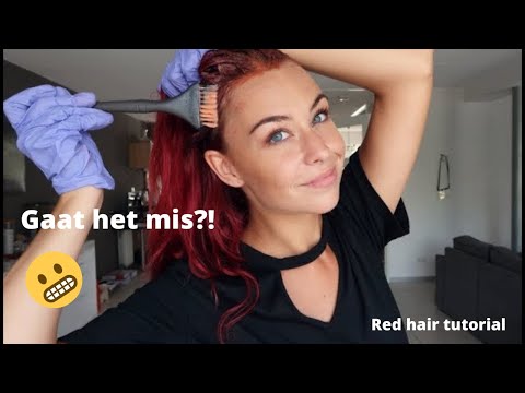 Gaat het mis?! Red Hair Tutorial - Danique Hogguer.