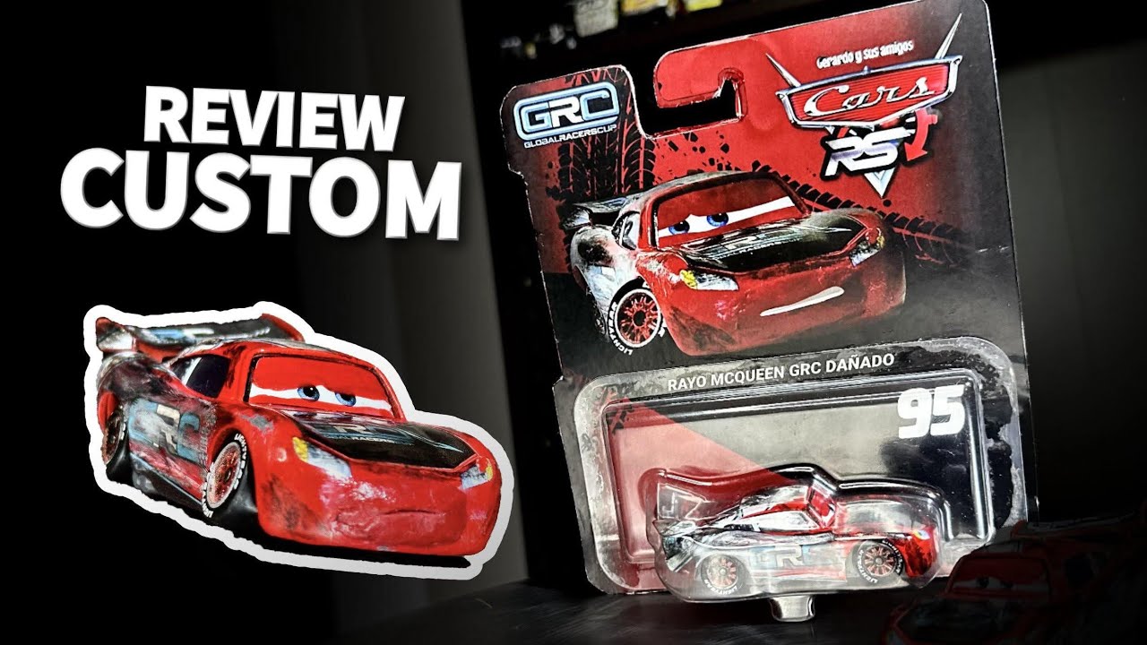 Cars RS • Rayo McQueen GRC dañado (Review Custom)