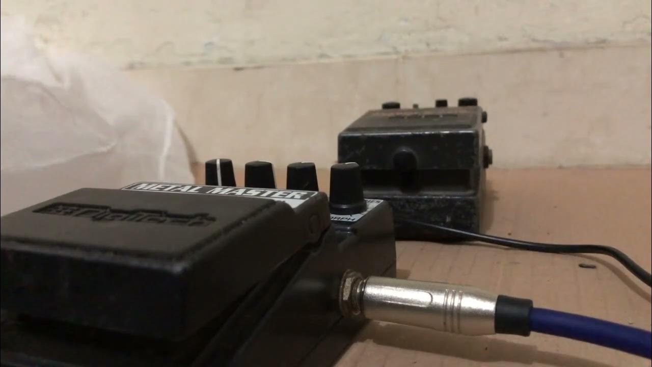 Mt2 de boss metalzone vs digitech metal master YouTube