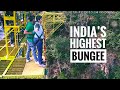 Bungee Jumping In Rishikesh | Highest Jumping Point in India | Thrilling Experience