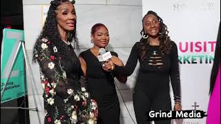 Love & Hip Hop Momma Dee and granddaughter on the red carpet at Hiphop 50th Anniversary