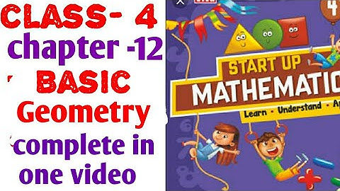 Start up mathematics 4th class chapter 12 Basic geometry