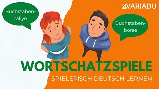 Den Wortschatz spielerisch trainieren | Lernspiele für den DaF-/DaZ-Unterricht screenshot 2