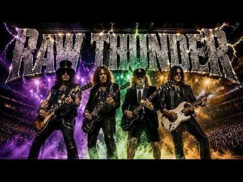 AC/DC, Led Zeppelin & Guns N' Roses 🔥 Explosive Hard Rock Anthems with Earth-Shaking Riffs | AI Mix