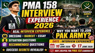 PMA 158 long Course Initial Interview Experience | Pma 158 Long Course test Preparation 2026 | Pma
