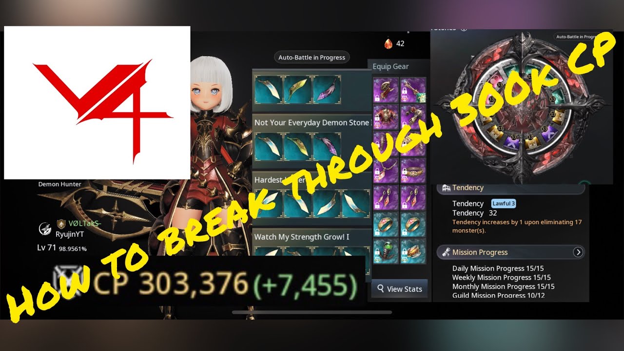 V4 - 300k CP Milestone Reached (free to play)