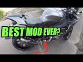 How To Yamaha YZF R1 2016 Decat Link Pipe With Akrapovic Slip On