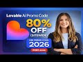 Lovable Ai Promo Code - 80% Off (Sitewide) 2026