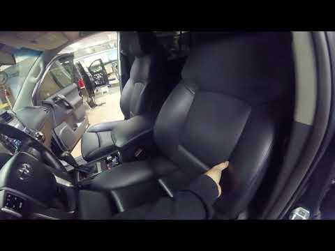 Передние комфортные сидения BMW F01 установлены в Prado 150