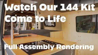 Watch Our 144 Kit Come to Life: Full Assembly Rendering Profile