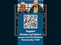 Support Christine's journey to WMC Gangneung 2026