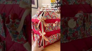 Start making your Christmas cottage advent calendar today!! #diy #shorts #adventcalendar #sewing