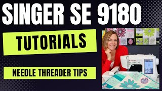 Singer SE9180 How to Use the Needle Threader