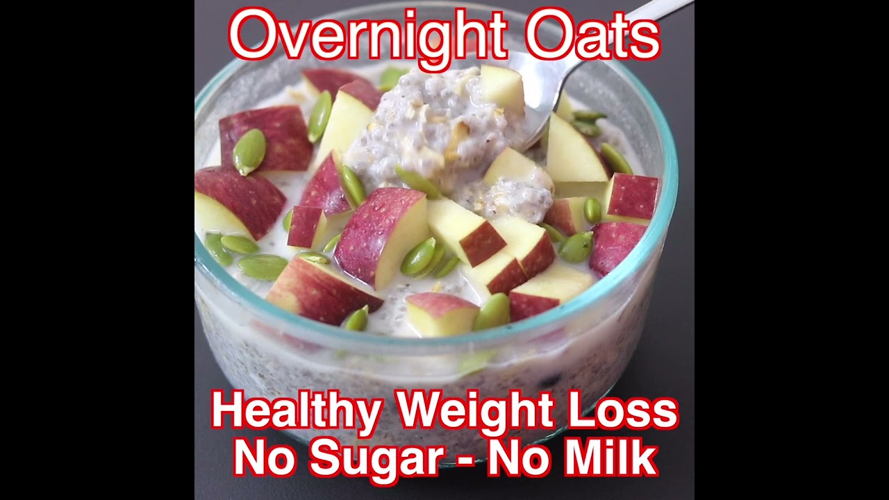 Overnight Oats Recipe For Weight Loss Resistant Starch! shorts