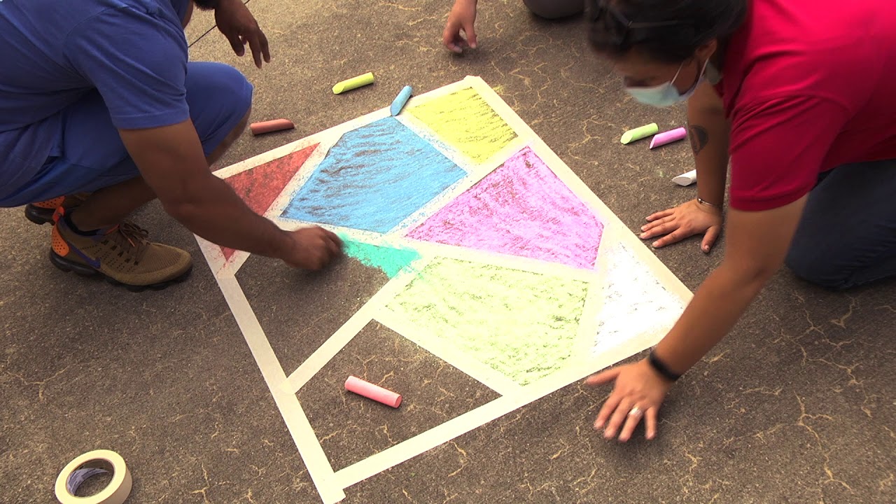 Parks & Recreation Chalk Murals YouTube