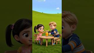 Niloya ve Hayri Meyve Suyu Yarışı Yapıyorlar #niloya #yarışma #rafadantayfa #hayri #çizgifilm #komik