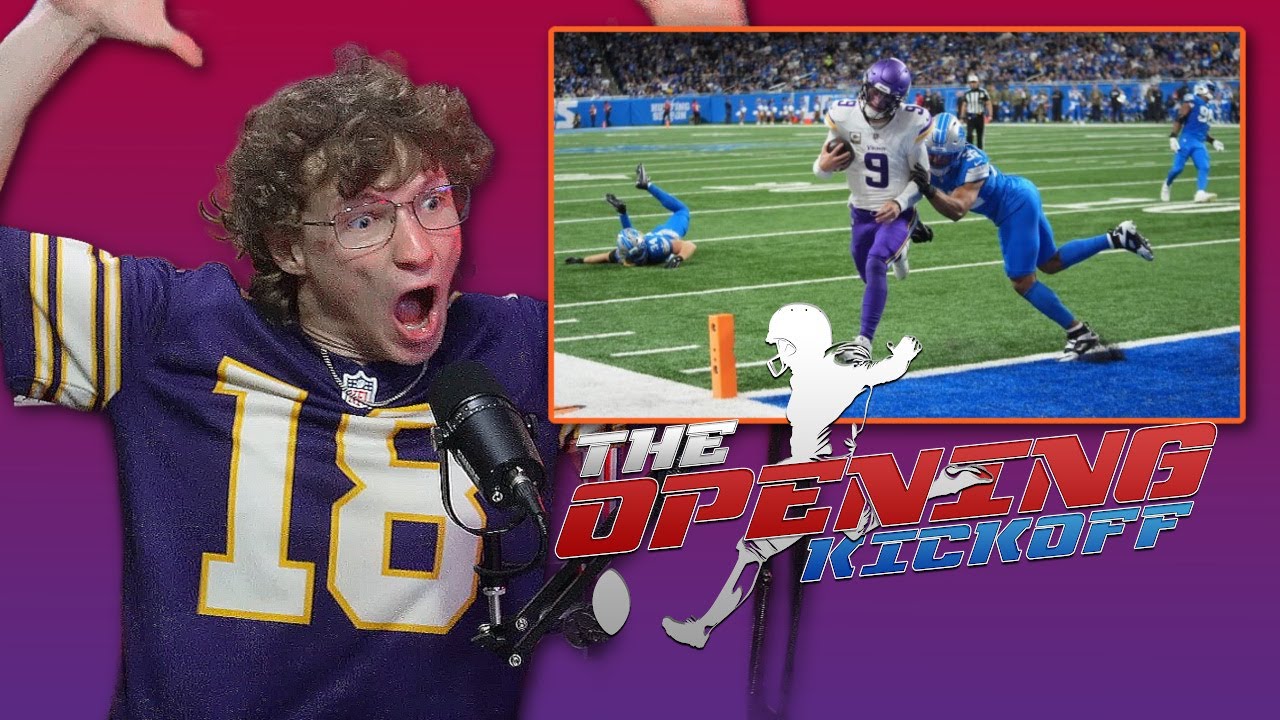 Minnesota Vikings vs Detroit Lions Game Reaction | The Opening Kickoff