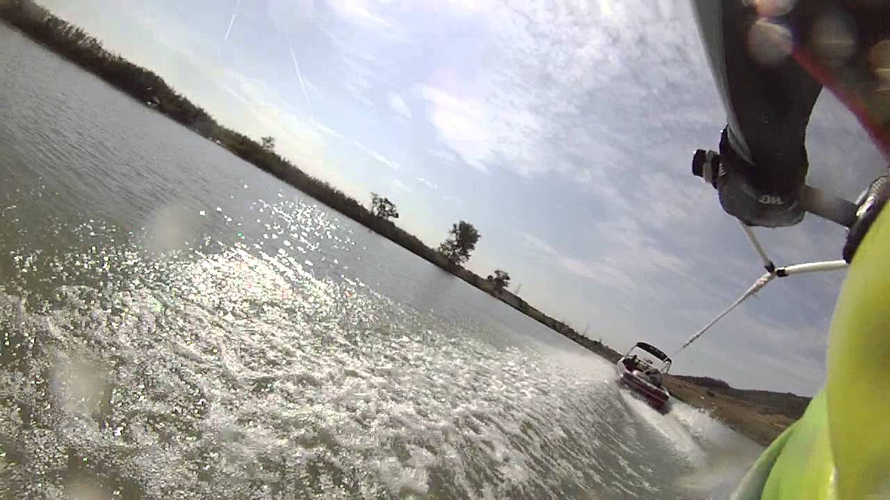 Water Skiing at Soda Lakes POV YouTube
