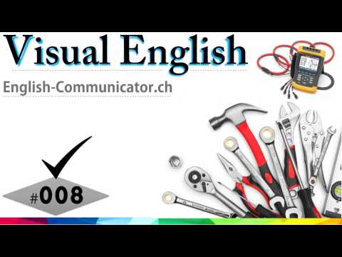 #008 Visual English Language Learning Practical Vocabulary Training Tools l Instruments l Accessorie