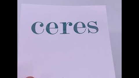 Optical Variable Ink