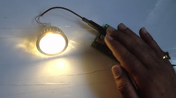 dark sensor using Arduino.