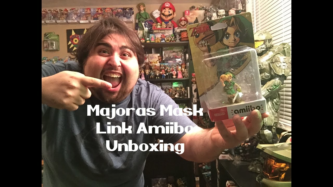 Majoras Mask Link Best Buy Exclusive Amiibo Unboxing!!!
