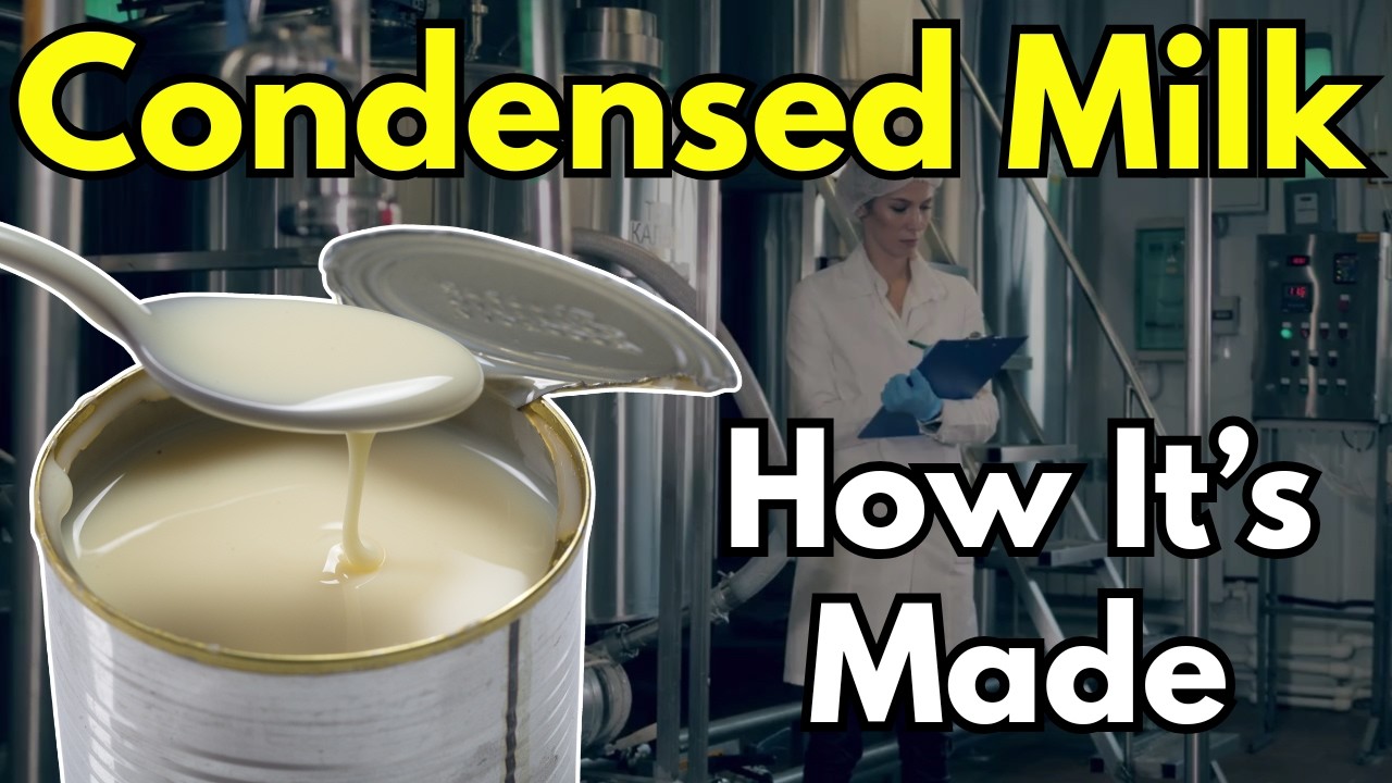 How Condensed Milk Is Made - And Why It Never Spoils