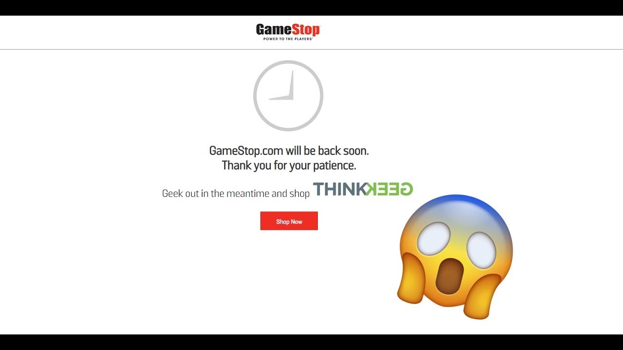 Black Friday 2018 Shuts Down GameStop.com !!