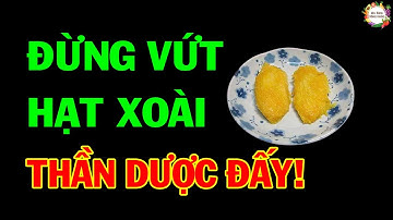 Người Nước Ngoài Coi Hạt Xoài Là THẦN DƯỢC Còn Người Việt Nam Toàn Vứt Đi