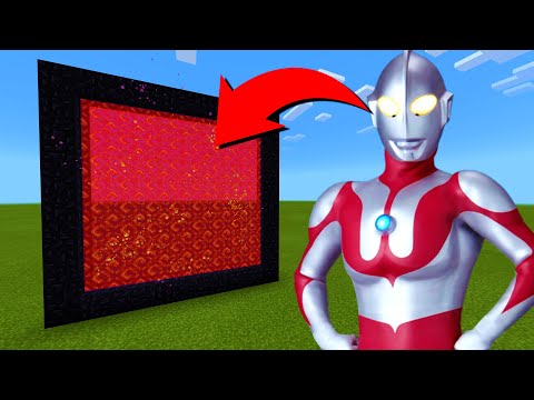How To Make A Portal To The Ultraman Dimension in Minecraft!