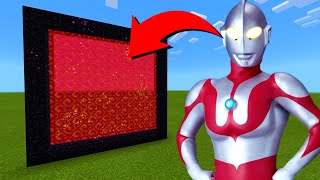 How To Make A Portal To The Ultraman Dimension in Minecraft!