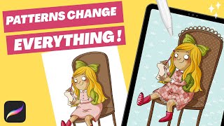 How Patterns Instantly Improve Your Illustrations | Tips & Tricks