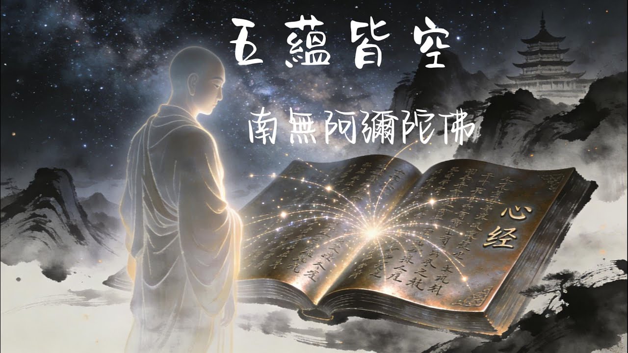 五蘊皆空 度一切苦厄 南无阿弥陀佛 洗脑循环  1小时超强消苦神咒