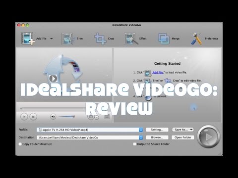 iDealshare VideoGo Converter for Mac: Review