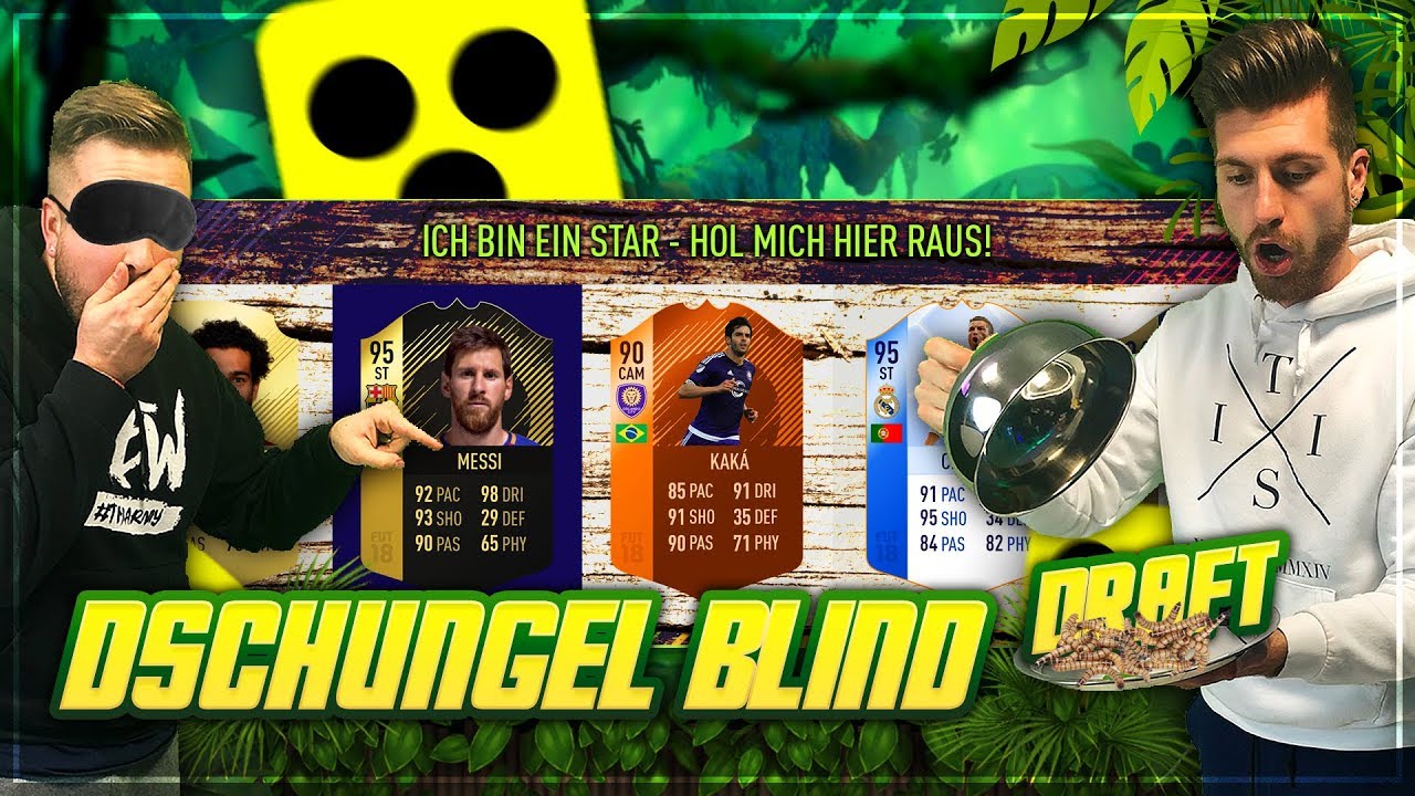 FIFA 18: Dschungelcamp BLIND DRAFT BATTLE mit DSCHUNGEL-PRÜFUNG 🤢