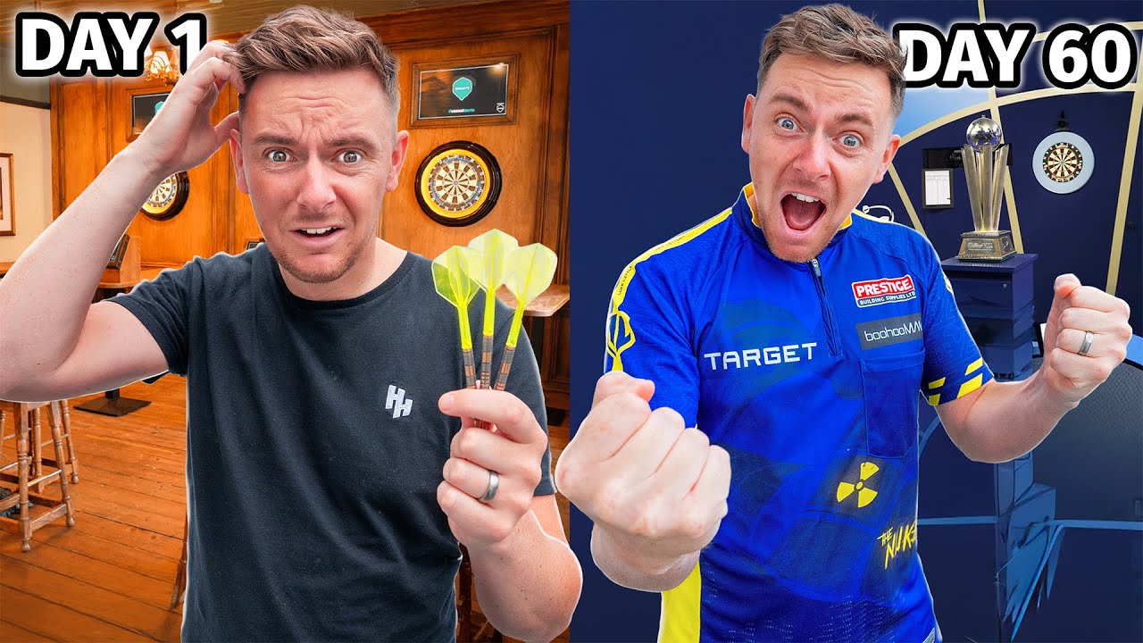 Я серьезно занимался дартсом 60 дней — со спортивным психологом!
