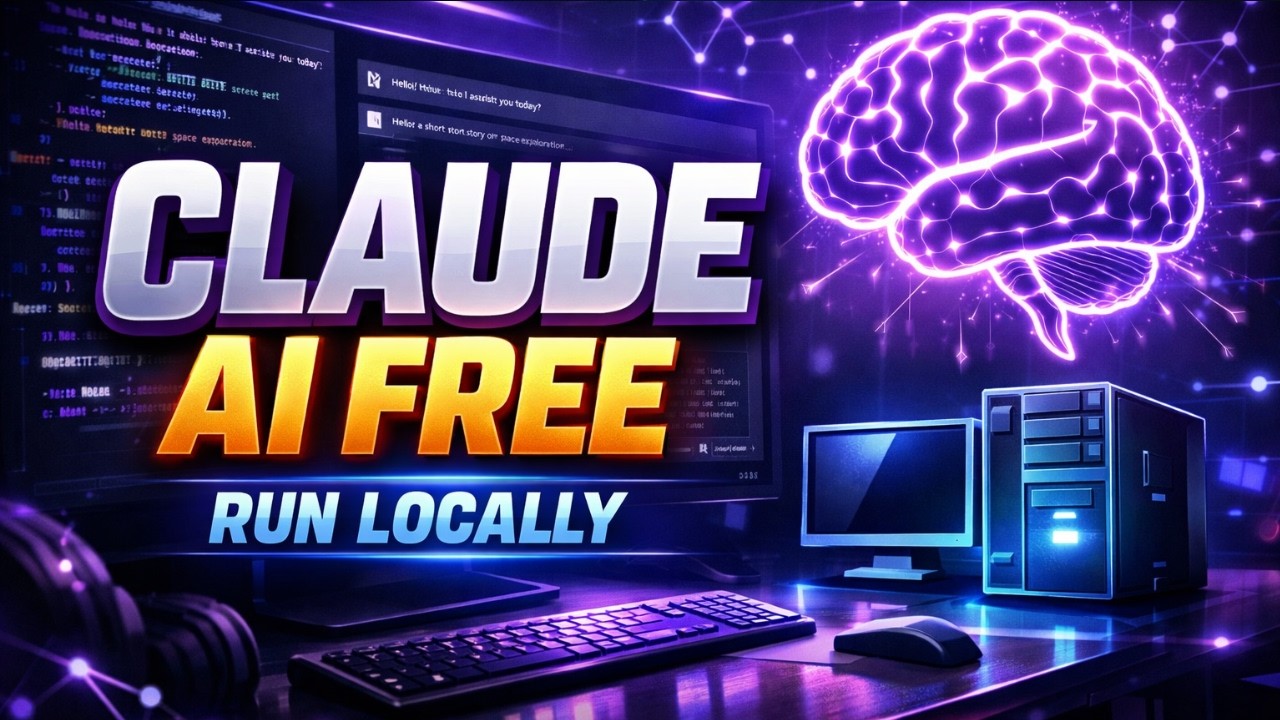 How to Use Claude AI FREE Unlimited by Running it Locally - YouTube