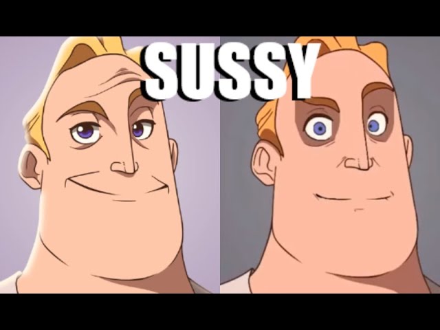 Mr.Incredible Becoming Sussy Animated class=