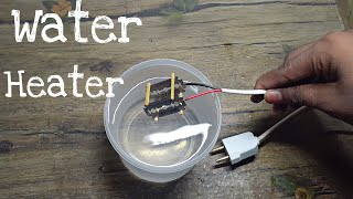 How to make a Water Heater with Shaving Blade 'Tarek Crafts '
